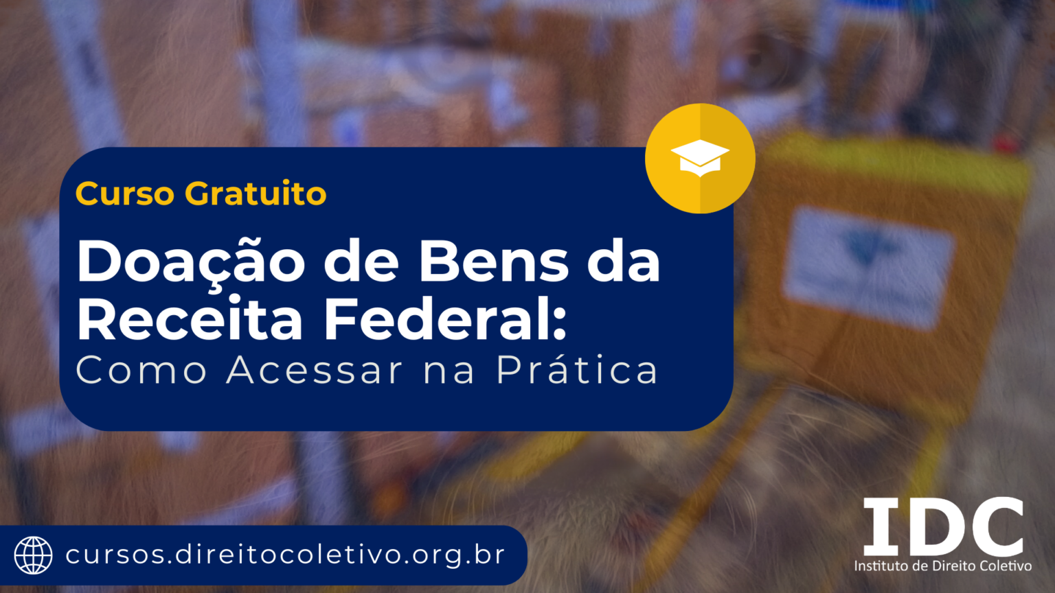 curso Doação de Bens da Receita Federal
